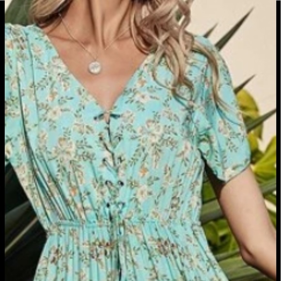 SOLD SOLD SOLD 🌸🛍🌸 Beautiful Boho long flowing dress - Picture 7 of 11